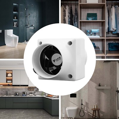 3 Inch Extractor Fan Exhaust Air Fan for Bathroom Kitchen Inline Duct Fan  NEW | eBay
