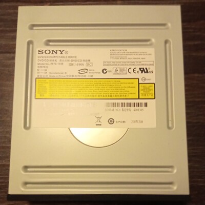 SONY DRU-190S DVD+R / RW  BRENNER SATA LAUFWERK  Silber # LW1032