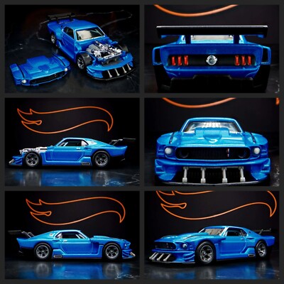 ホットウィールrlc　エリート64 HOT WHEELS '23 RLC ELITE 64 #3 MODIFIED '69 FORD MUSTANG REAL