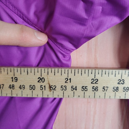 The North Face Shelbe-Lito Womens Rain Jacket Medium Purple Cactus Full Zip - Picture 5 of 11
