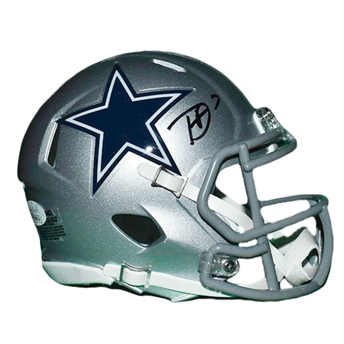 Trevon Diggs Signed Dallas Cowboys Mini 