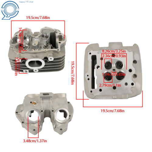 For Honda TRX400 EX Cylinder Head Valve Cover Top End Kit 1999 2000 2001-2008 - Picture 3 of 10