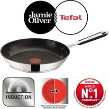 Tefal Jamie Oliver 24cm Frying Pan Stainless Steel Suitable All Hobs 