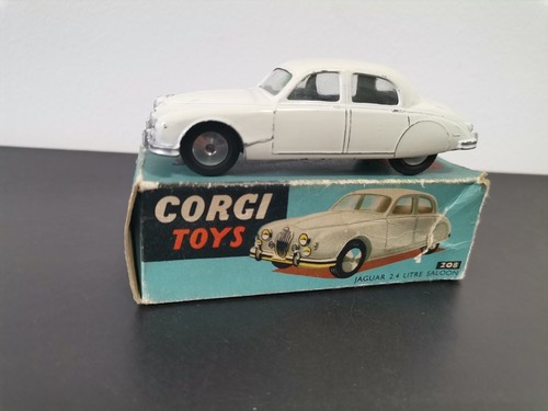 CORGI TOYS 208 JAGUAR 2.4 LITRE SALOON - Foto 1 di 15