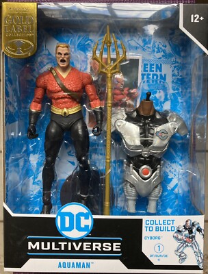McFarlane Toys DC Multiverse Aquaman Flashpoint 7 in Action Figure Collection