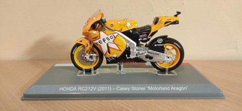 MOTO GP ALTAYA 1/18 HONDA RC212V Casey STONER "Motorland Aragon" 2011
