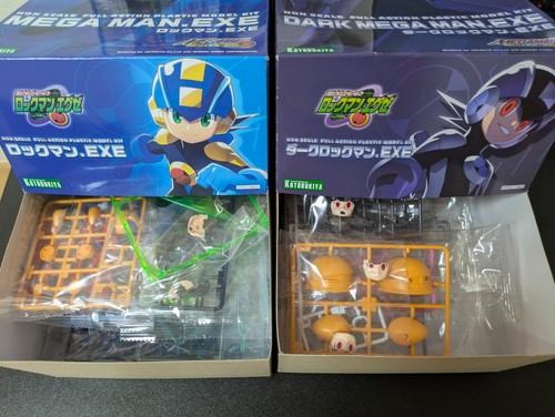 Set Megaman & Foncé Exe KOTOBUKIYA Modèle Plastique Kit Megaman.exe Rockma - Picture 2 of 7