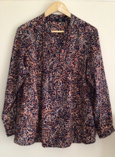 EWM Ladies Blouse 100% Cotton Size 16 