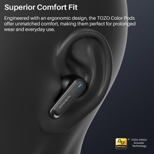 TOZO Touch Screen Wireless Earbuds ENC ANC Active Noise Canceling Bluetooth 5.4 8