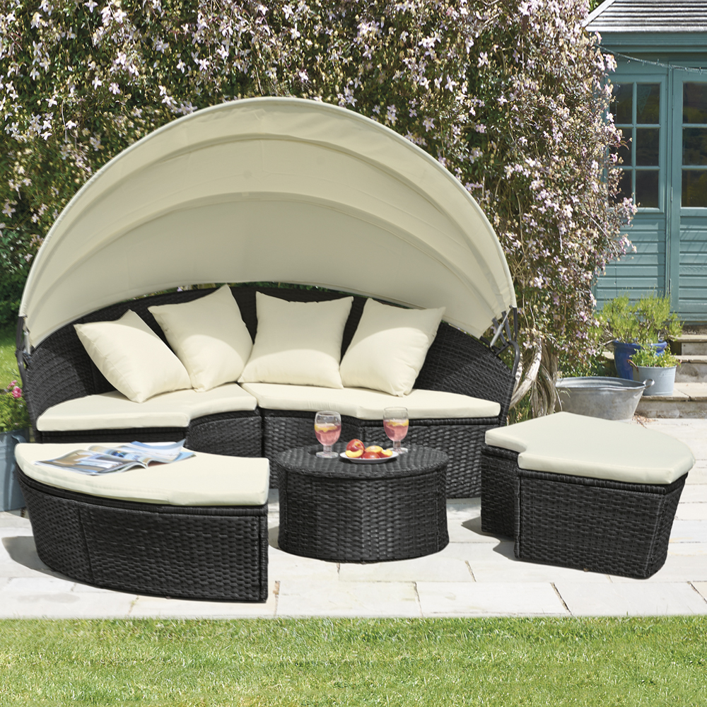Outdoor Sofa Bed With Canopy Baci Living Room