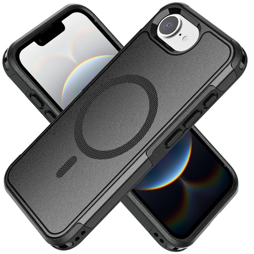 Custodia MagSafe per iPhone 16e militare antiurto resistente magnetica cover telefono - Foto 16 di 27