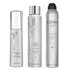 Kenra Platinum Blow-Dry Mist/Dry Texture Spray 6  Ultra Freeze Spray 30