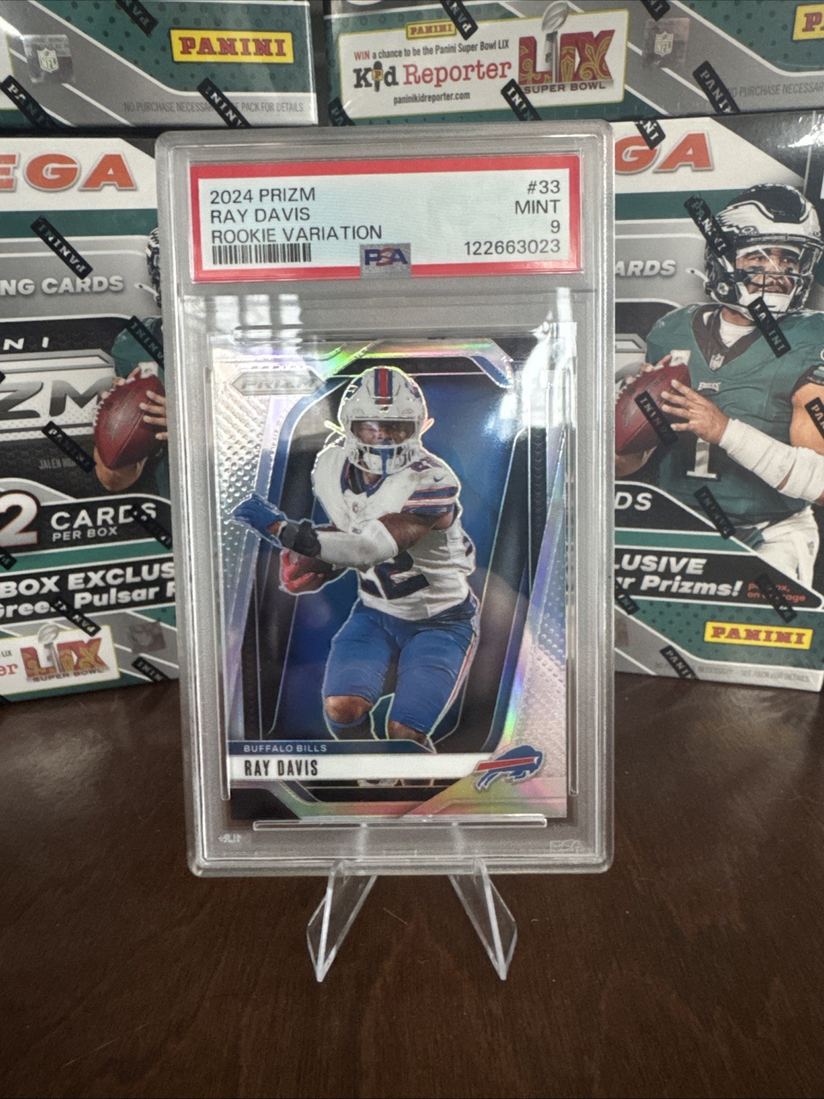 2024 Panini Prizm Ray Davis Rookie Variation Silver #33