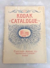 ORIGINAL VTG KODAK CATALOGUE 1892