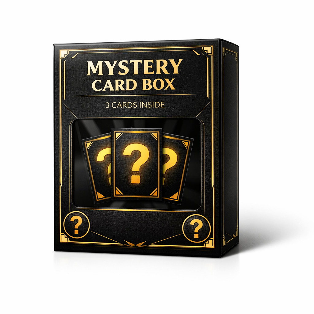 Reverse Holo Pokémon Card Mystery Box ( 3 cards )