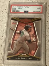 2011 TRISTAR Pursuit - Mike Trout #1 Gold (RC) PSA 9