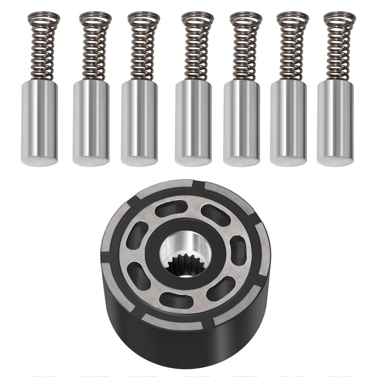 for Hydro-Gear 70723 Cylinder Block Kit 7-Piston Assembly