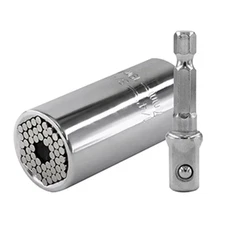 Universal SOCKET Wrench Tool 1/4-3/4 7mm-19mm Magic Grip Alligator Adapter Set