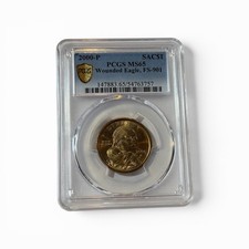 2000-P Wounded Eagle PCGS MS65 Error Coin, LOT #1, FREE SHIPPING