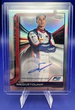 2025 Topps Chrome Formula 1 Sami Meguetounif #CAC-MEG Auto