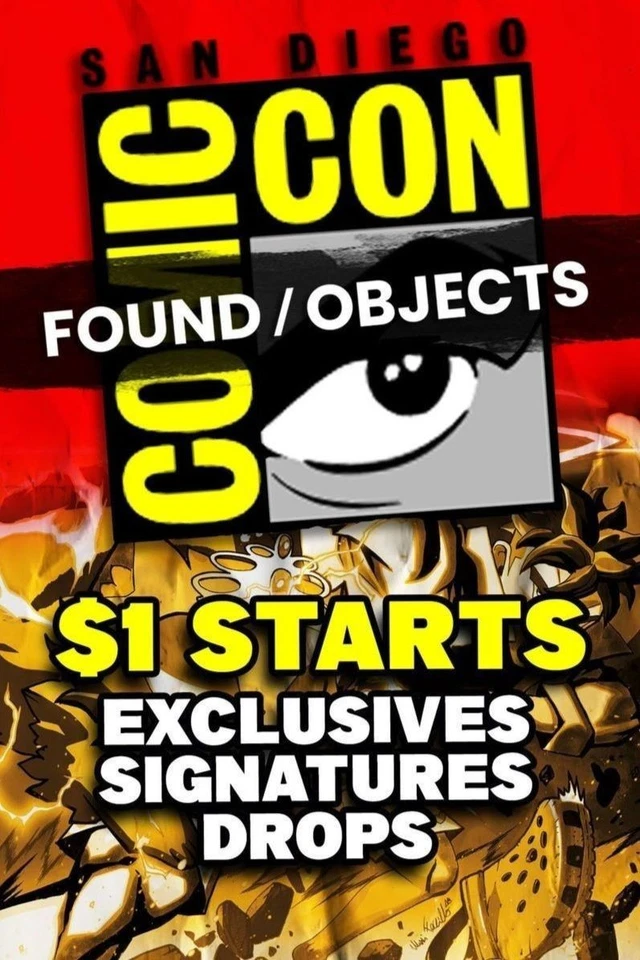 SDCC LATE NIGHT POP-UP  KIRKMAN SIGNED TERMINAL OTTLEY GITD MANNBOYZ