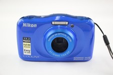 Nikon Coolpix W100 Digital Compact Camera Working w/ 3x Wide Zoom
