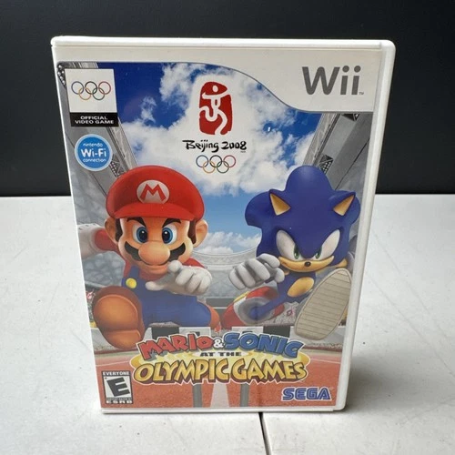 Mario & Sonic at the Olympic Games - Nintendo Wii CIB
