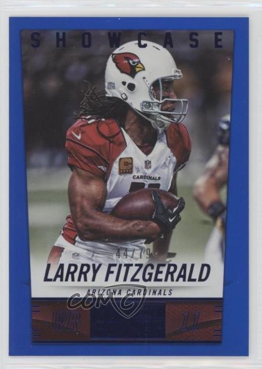 2014 Panini Hot Rookies Showcase 44/79 Larry Fitzgerald #2 HOF 04cw