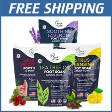 Relaxing Foot Bath Soak - Fungal Support - Pack of 4