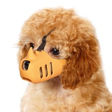 Dog Muzzle, Soft Muzzle for Small Medium Dogs Poodle Dachshund, Breathable Si...