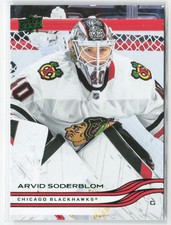 2025-26 Upper Deck Extended Series - Holiday Green #524 Arvid Soderblom