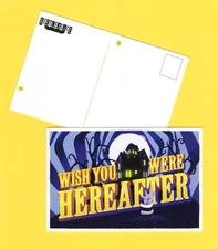 Justin Collette "BEETLEJUICE" Isabella Esler 2025 Broadway Advertising Postcard