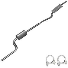 Resonator Pipe Muffler Exhaust System Kit Fits 2002-04 Sebring Convertible