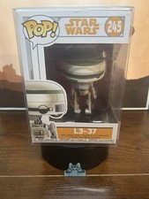 Funko Pop! Star Wars (L3-37 #245) Droid Vinyl Bobblehead Figure W/ Protector