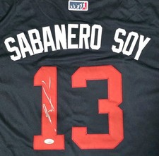 🔥 Ronald Acuna Jr Signed RARE  "Sabanero Soy" 2018 Players Weekend Jersey JSA 