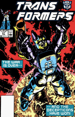* TRANSFORMERS VOL 1 #67 * Vintage Comic Cover, Multiple sized Poster / Prints