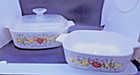 Corning Ware Casserole 2qt w/Lid & 1qt — photo 1