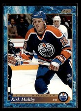 1993-94 Score Kirk Maltby #627 Rookie