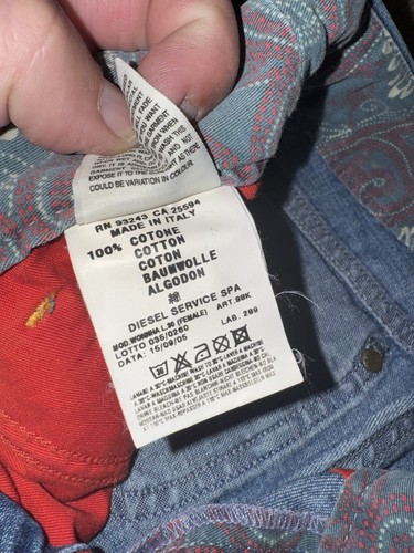Vintage Diesel Women’s Denim Jeans* Wonnha W 29 L 30* Italy 100% Authentic - Picture 7 of 18