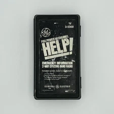 GE Help! Emergency Information 2-Way Citizens Band Radio 3-5900 CB Handheld 