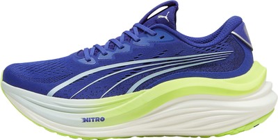 Puma MagMax Nitro Herren Laufschuhe blau gepolstert Komfort Sport Run Turnschuhe