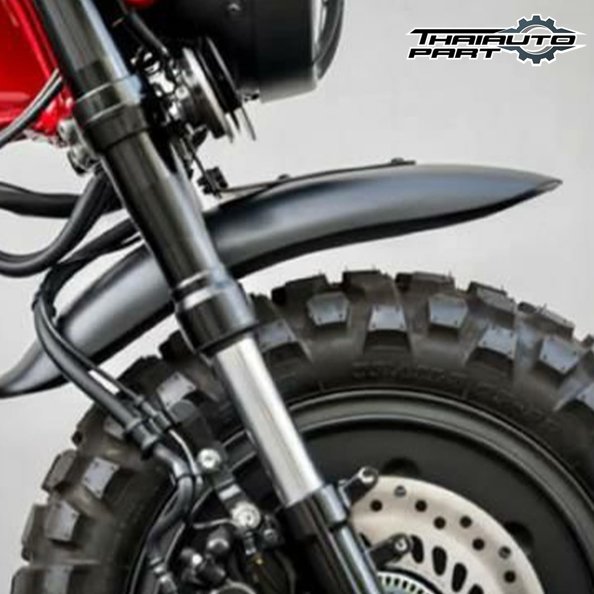 HONDA DAX 125 ST125 2023 BLAC FRONT HI-LIFT FENDER MUD GUARD