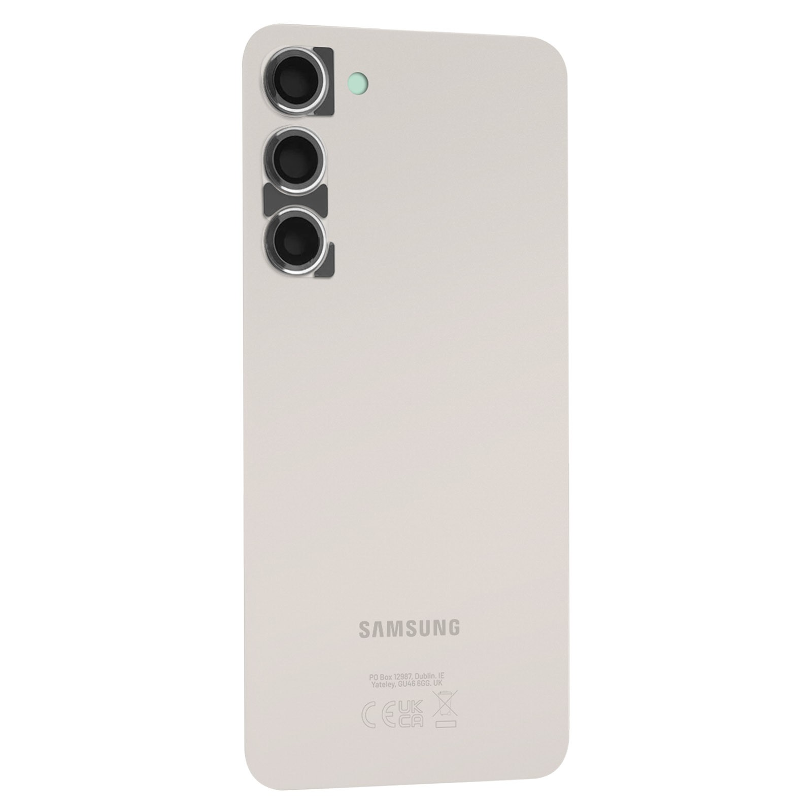 Arrière pour Galaxy S23 Plus beige pour retrouver un style impeccable