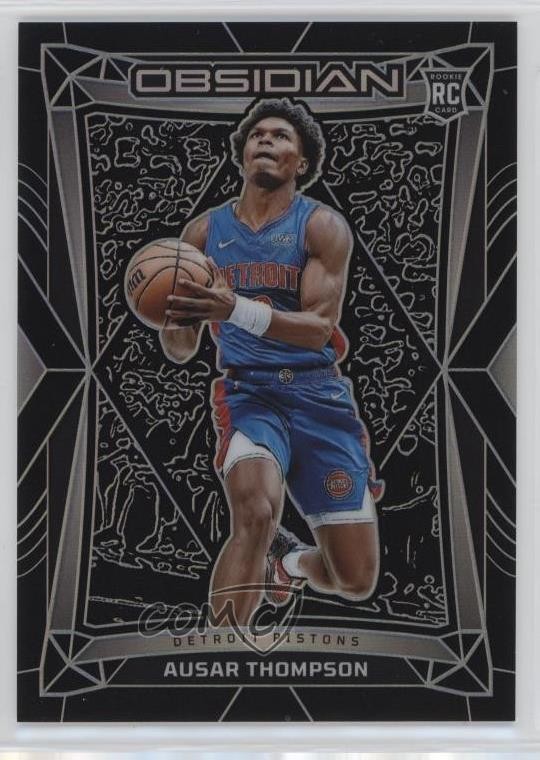 2023-24 Panini Obsidian Ausar Thompson #58 Rookie RC 11ng