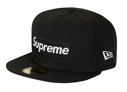 ? Logo Supreme Money Box New Era SnapBack Taille 8 NEUF LIVRAISON GRATUITE ?