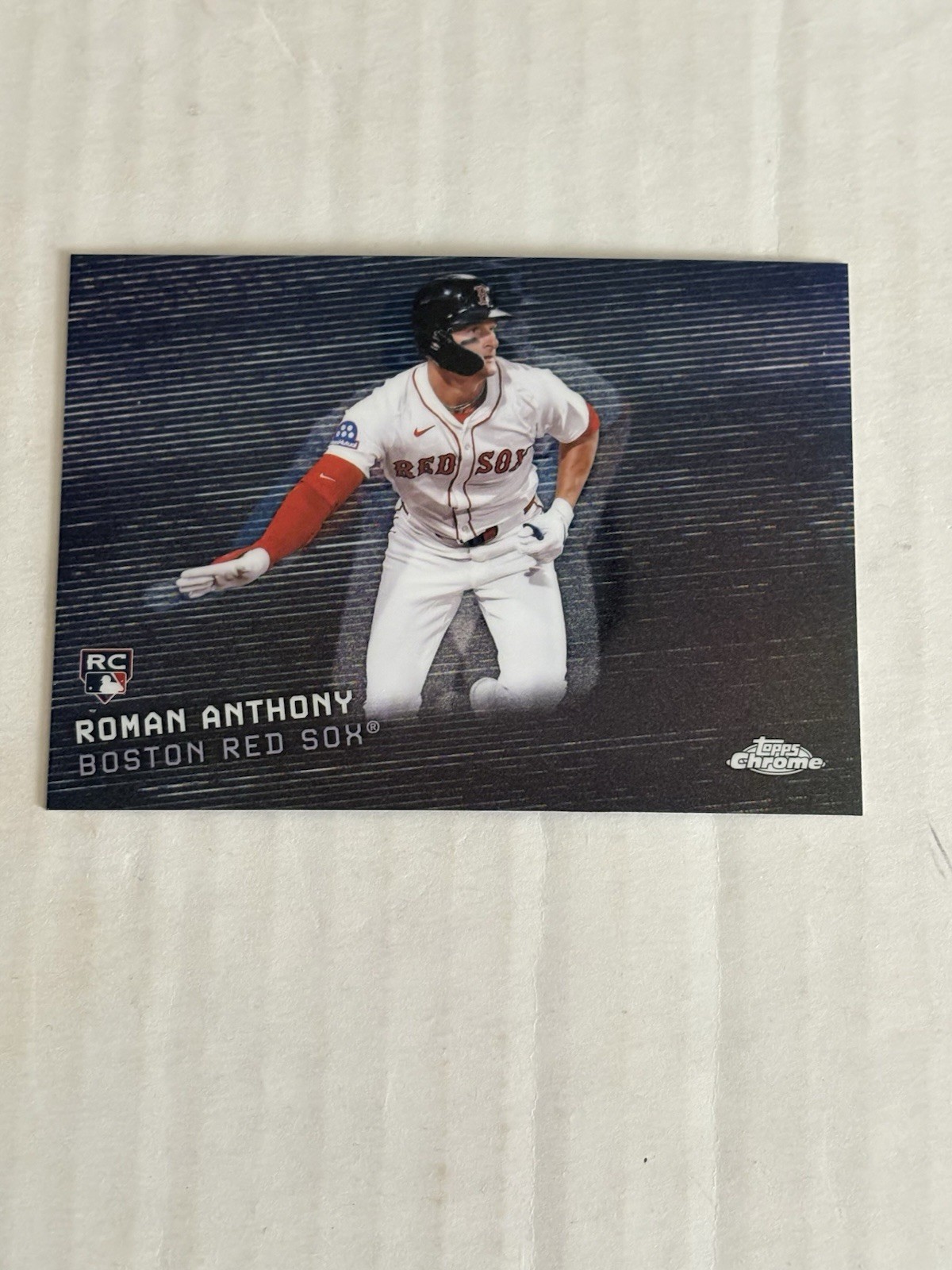 2026 Topps Chrome Roman Anthony Static Noise SSP RC #SN-15 Red Sox