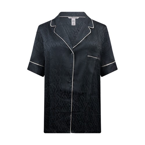 Victoria's Secret Black Satin Short Pyjamas X Large Ladies - Picture 2 of 6
