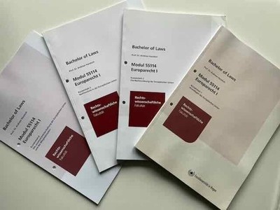 Fernuni Hagen - Skript 55114 Europarecht I Teil 1 - 4 - WiSe 2024/25