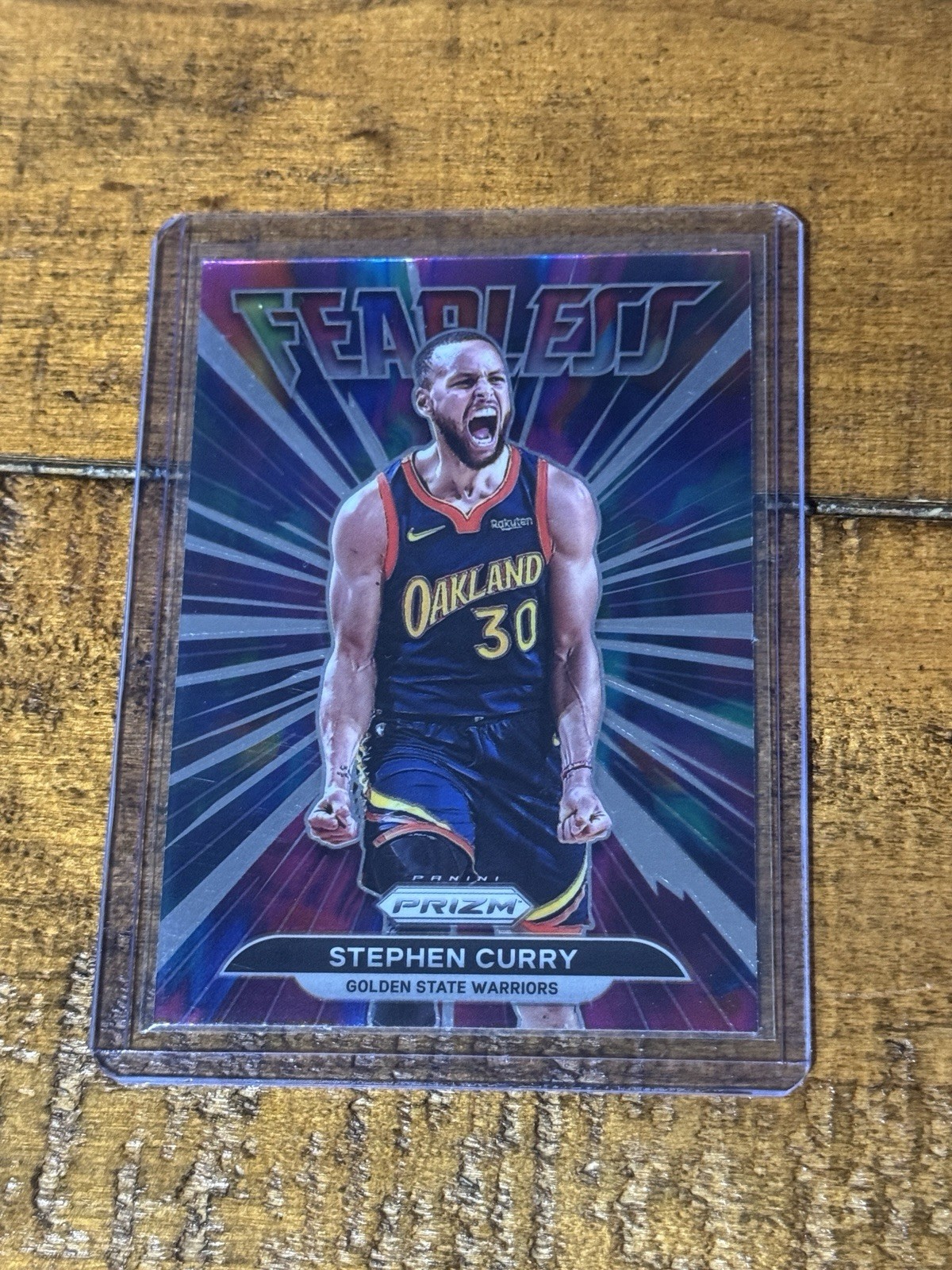 2021-22 Panini Prizm - Stephen Curry FEARLESS SILVER PRIZM 🔥!!