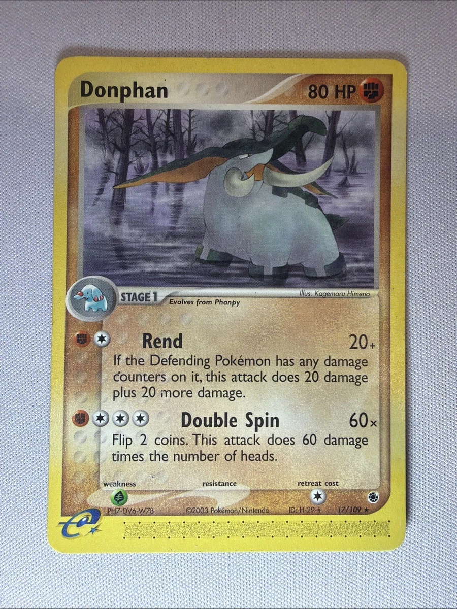Donphan 17/109 Ruby and Sapphire for sale | eBay